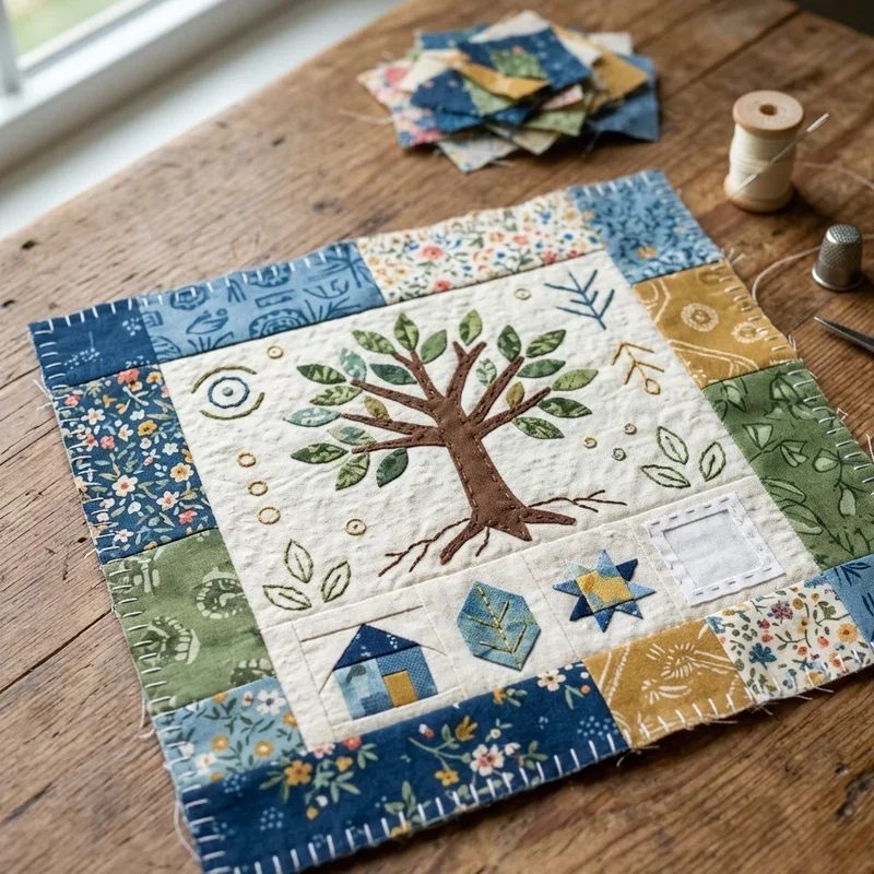 Wedding Quilt Square Ideas