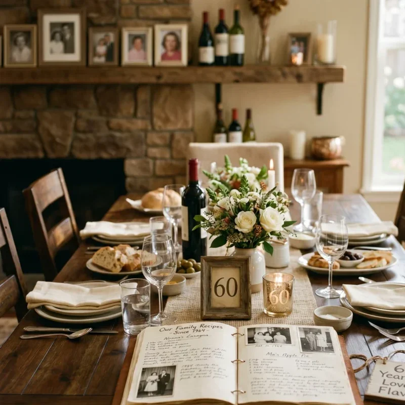 60th Wedding Anniversary Party Ideas for Parents
