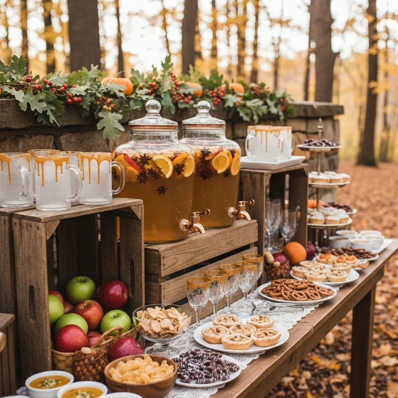 Fall Wedding Food Ideas