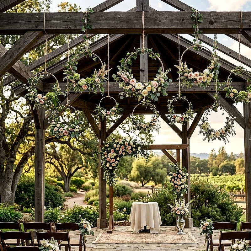 Outdoor Gazebo Wedding Decoration Ideas