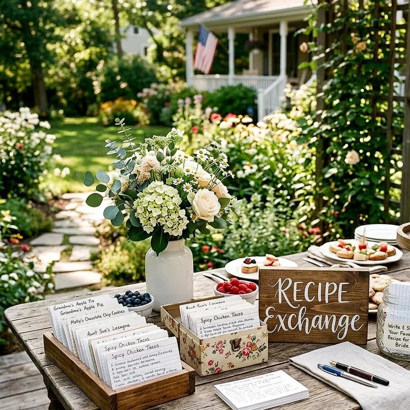 Simple Bridal Shower Ideas at Home