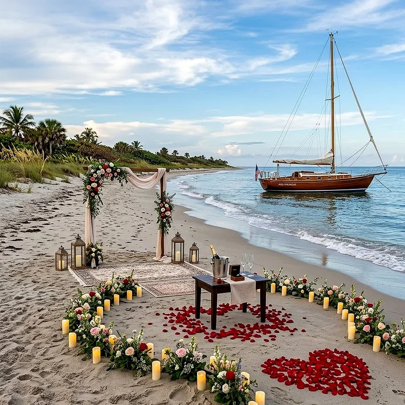 Beach Marriage Proposal Ideas