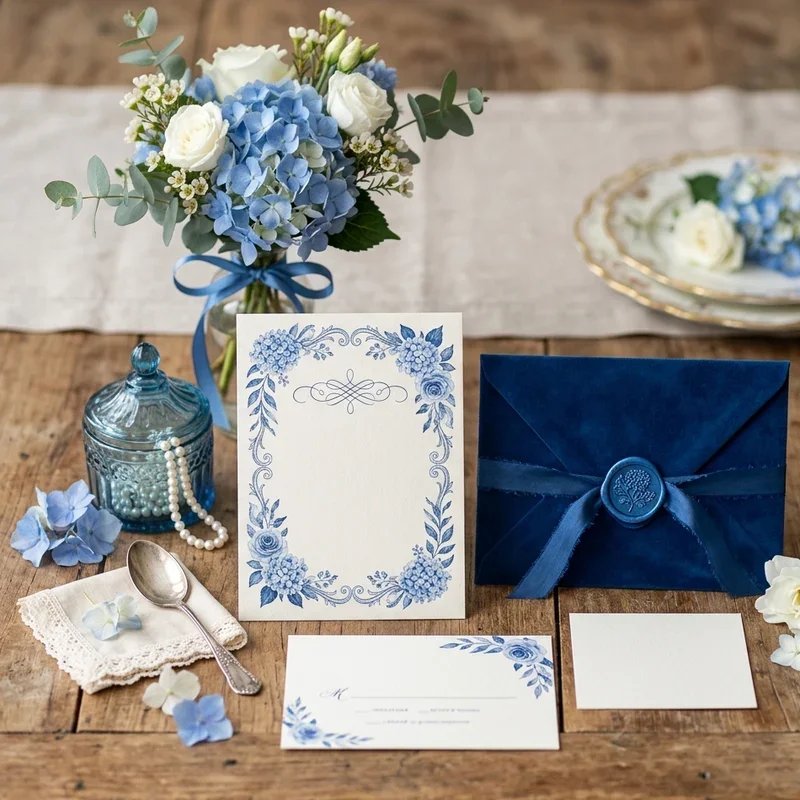 Something Blue Bridal Shower Ideas