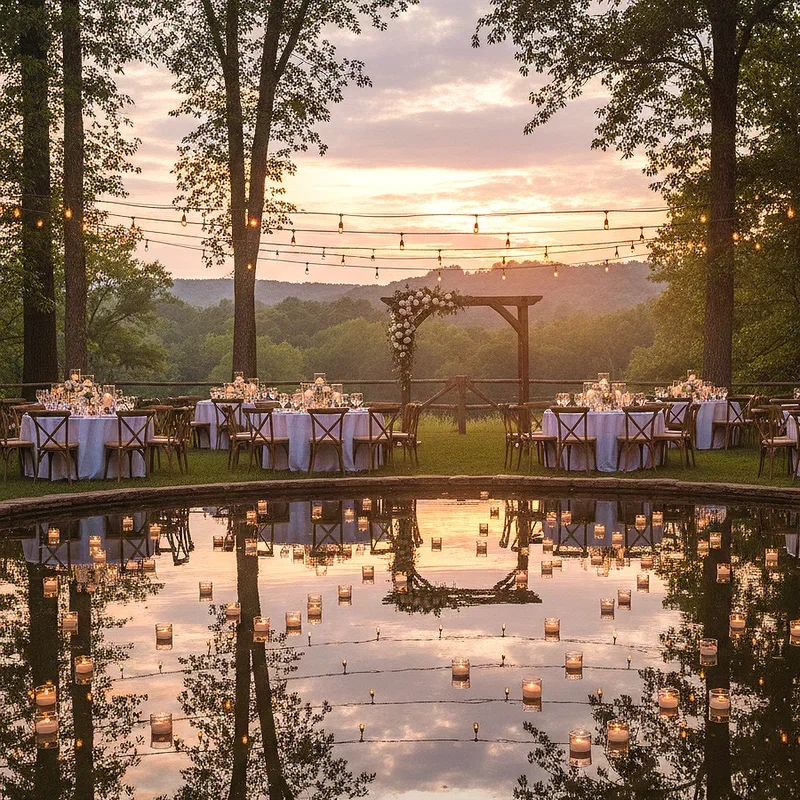Pond Wedding Ideas