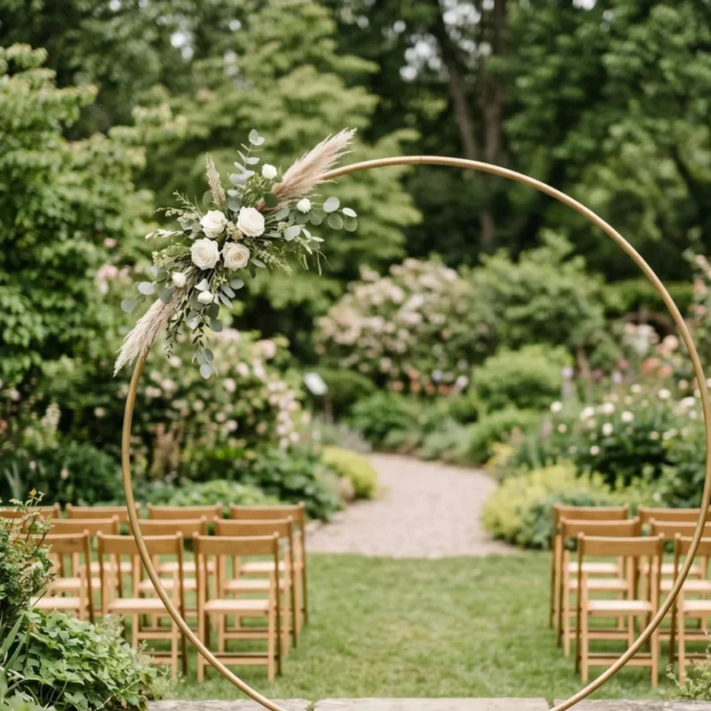 Wedding Circle Arch Ideas