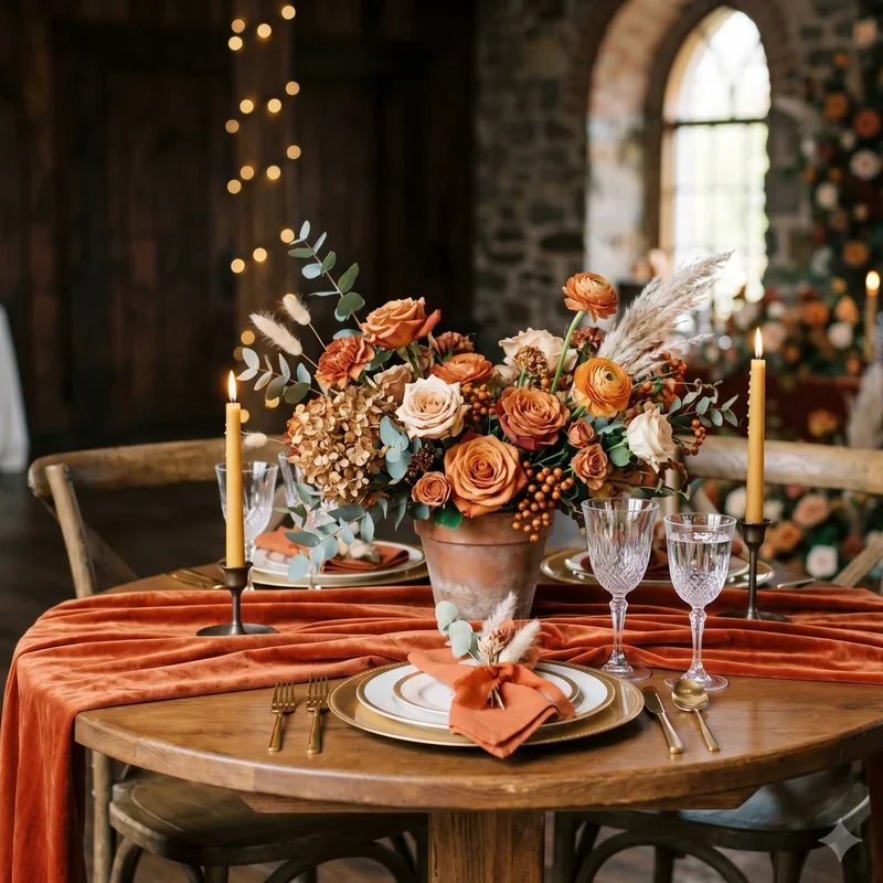 Burnt Orange Wedding Ideas