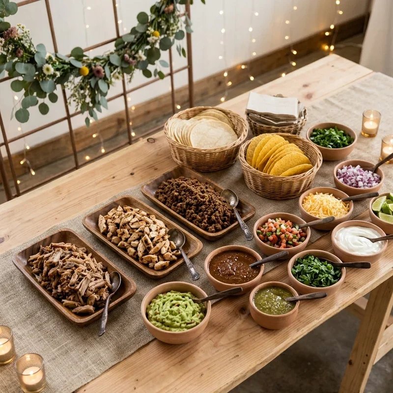 Taco Bar Wedding Ideas