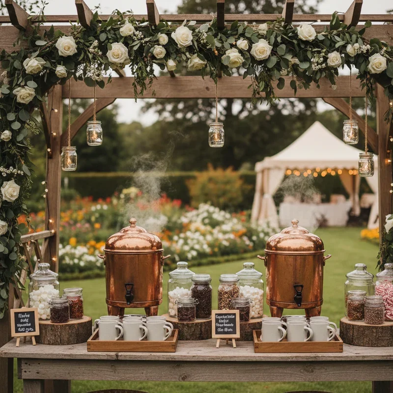 Wedding Drink Station Ideas