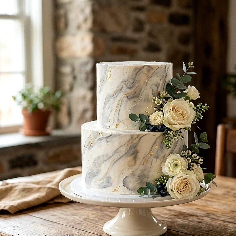Simple Engagement Cake Ideas