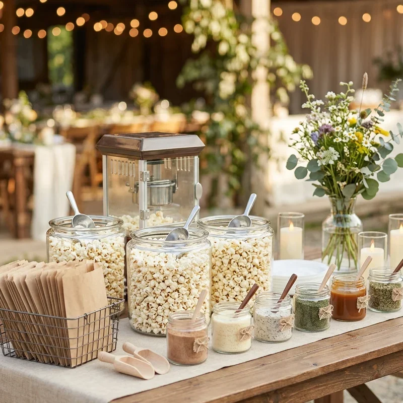 Wedding Snack Table Ideas