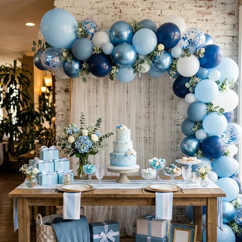 Something Blue Bridal Shower Ideas