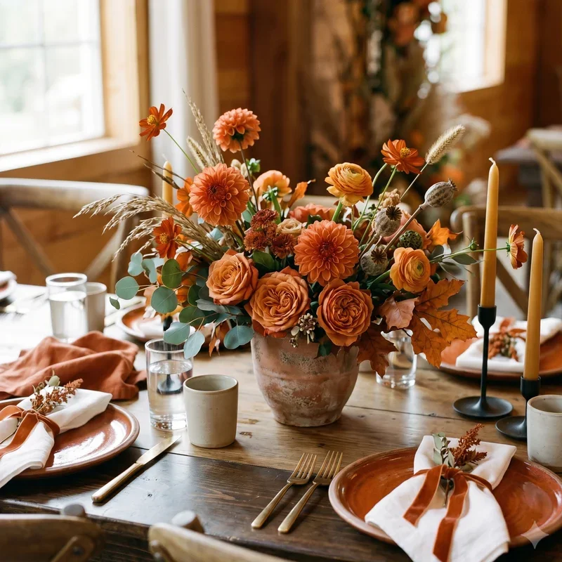 Burnt Orange Wedding Ideas