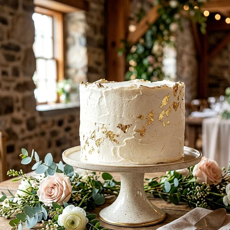 Simple Engagement Cake Ideas
