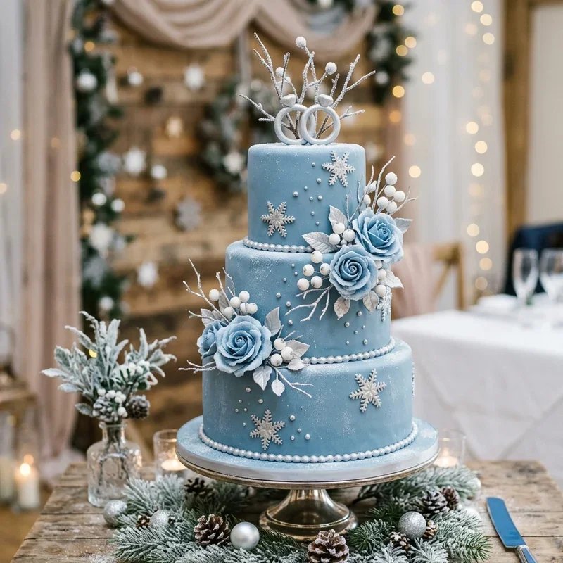 Blue Wedding Cake Ideas