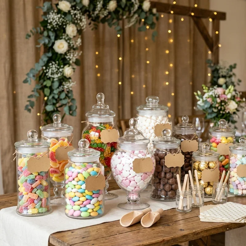 Wedding Candy Bar Ideas