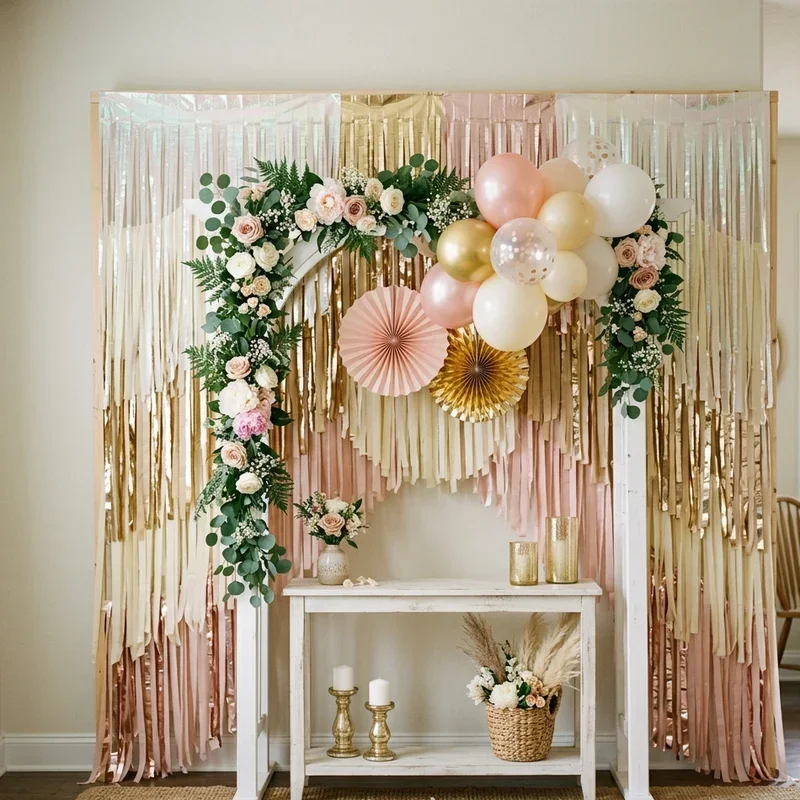 DIY Bridal Shower Backdrop Ideas