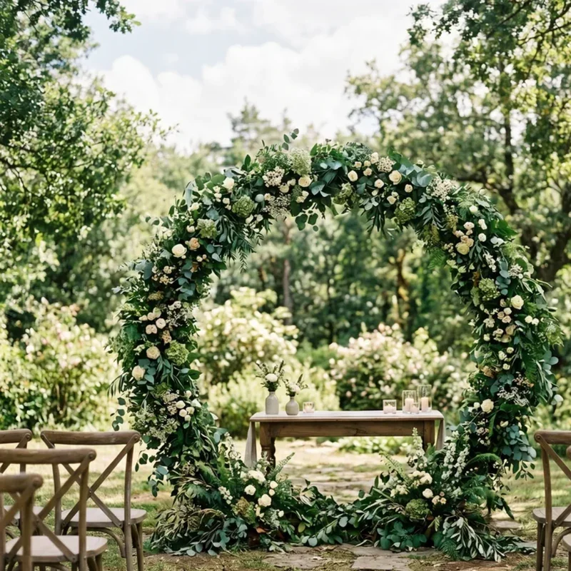 Wedding Circle Arch Ideas