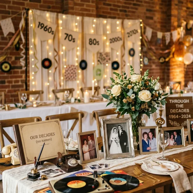 60th Wedding Anniversary Party Ideas for Parents
