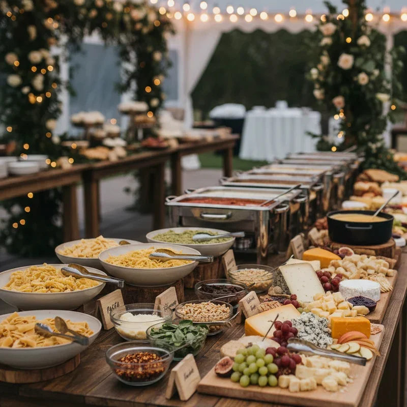 Wedding Pasta Bar Ideas