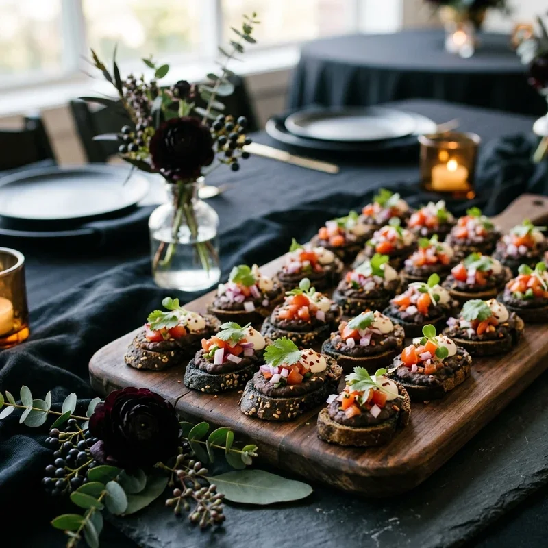 Black Wedding Food Ideas