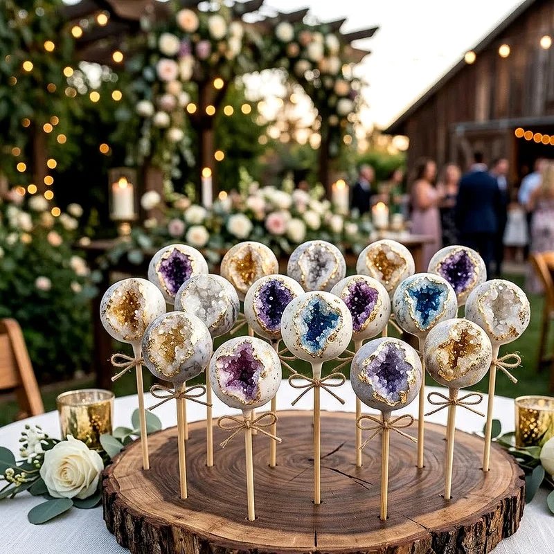 Wedding Cake Pop Ideas