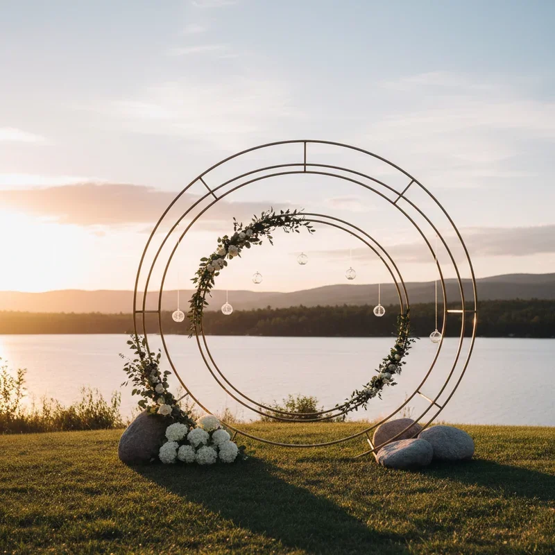 Round Wedding Arch Ideas