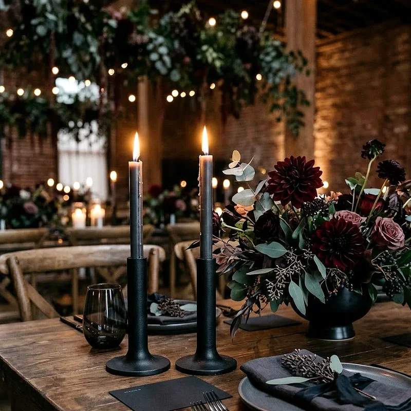 Black Wedding Decor Ideas