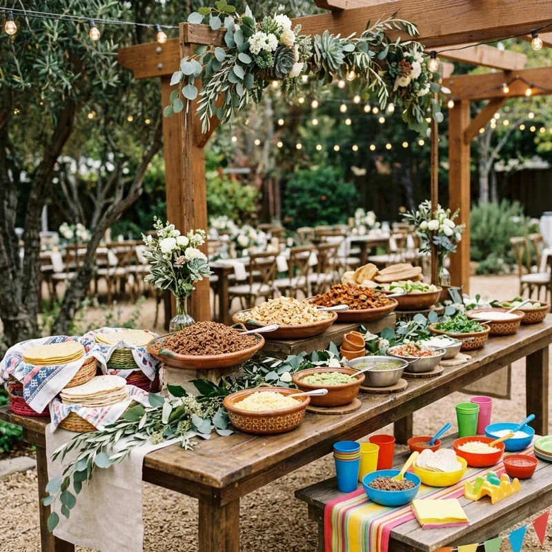 Taco Bar Wedding Ideas