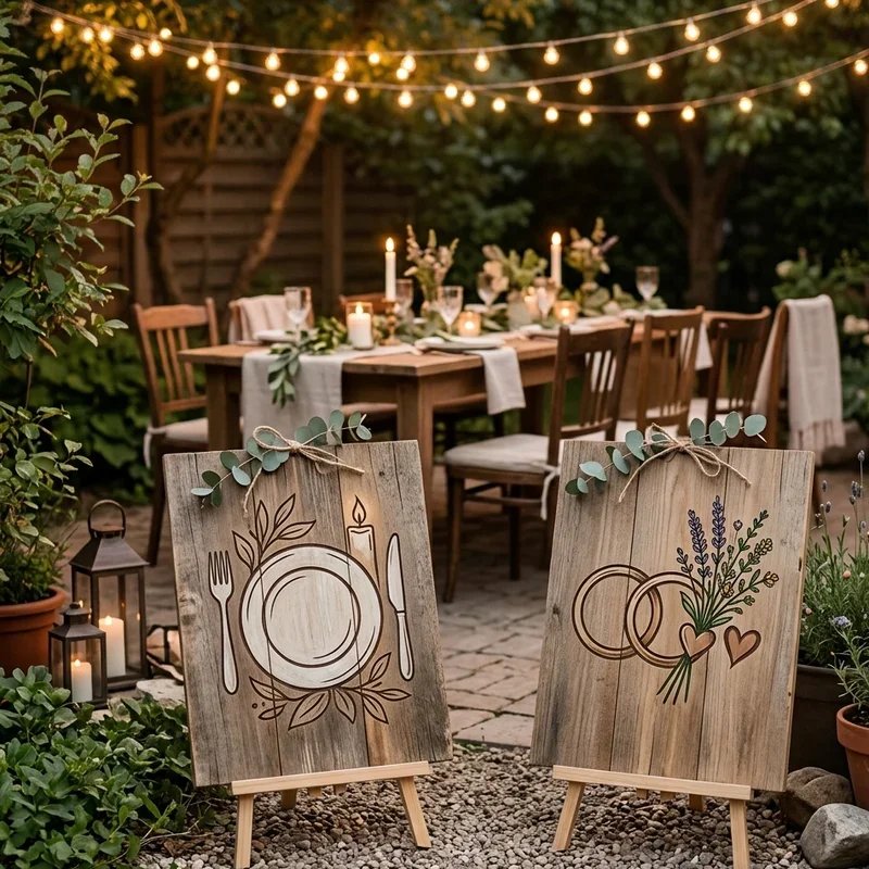 Rehearsal Dinner Sign Ideas