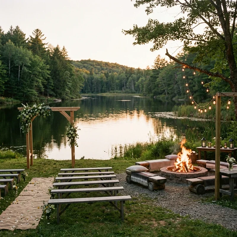 Small Lake Wedding Ideas