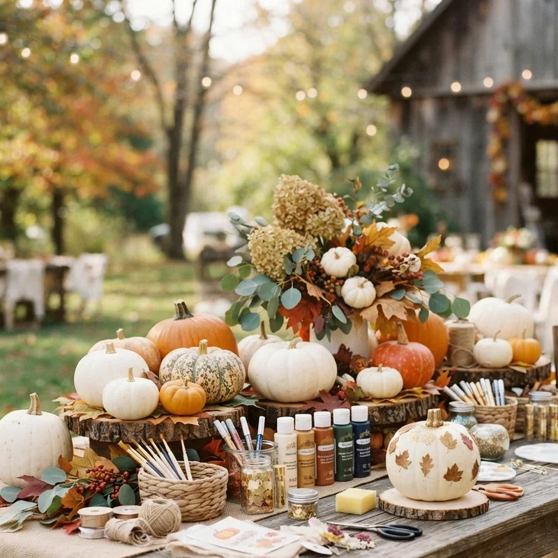 Fall Wedding Shower Ideas