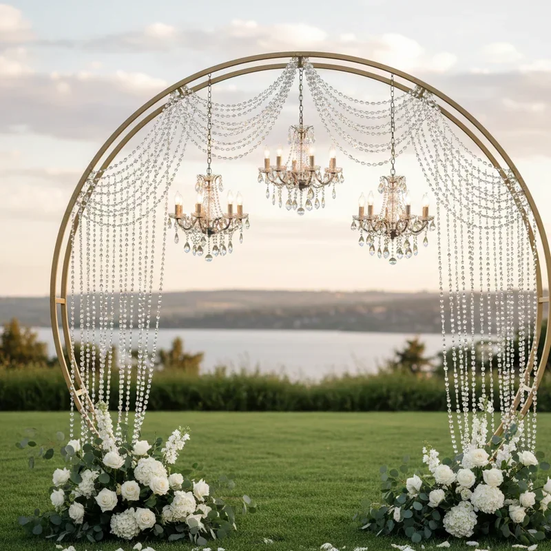 Round Wedding Arch Ideas