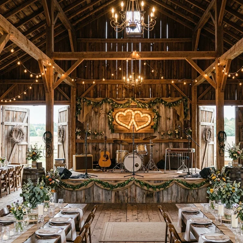 Rustic Barn Wedding Ideas