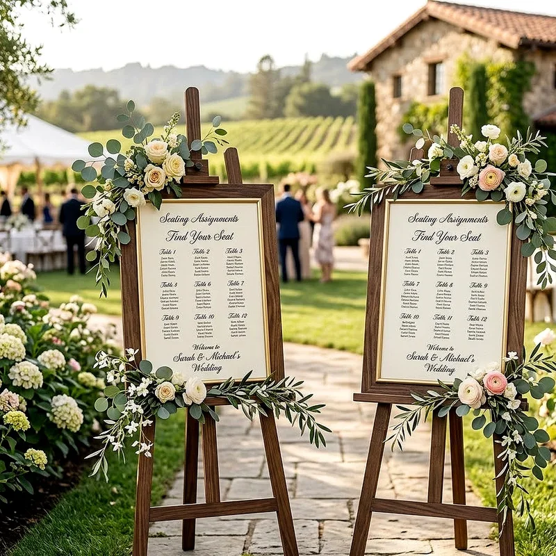 Wedding Easel Ideas
