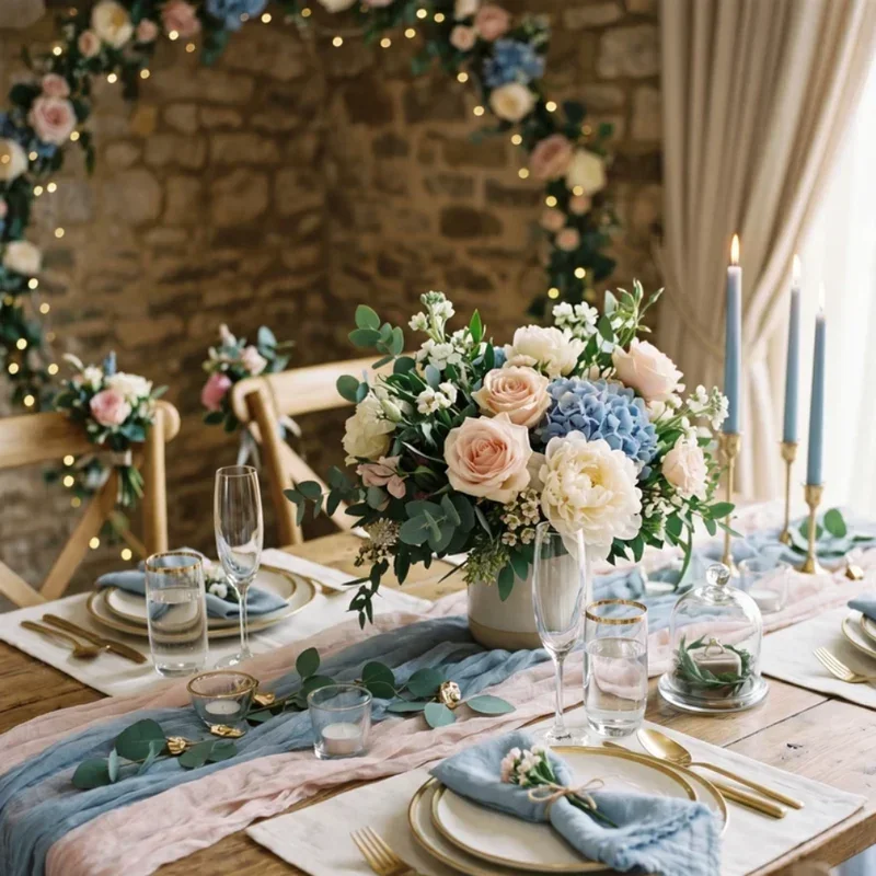 Engagement Table Decoration Ideas