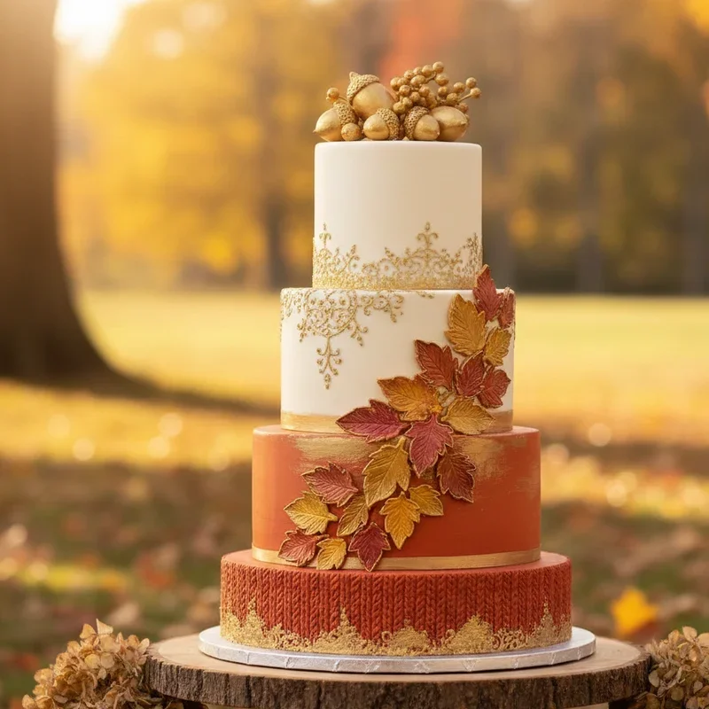 Fall Wedding Cake Ideas
