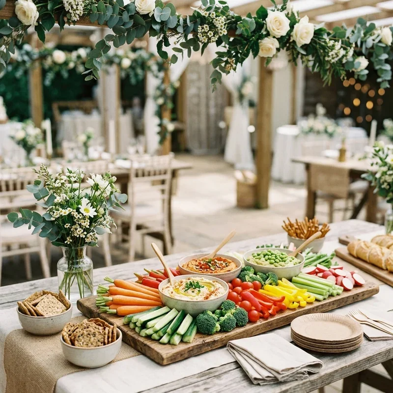 Wedding Snack Table Ideas