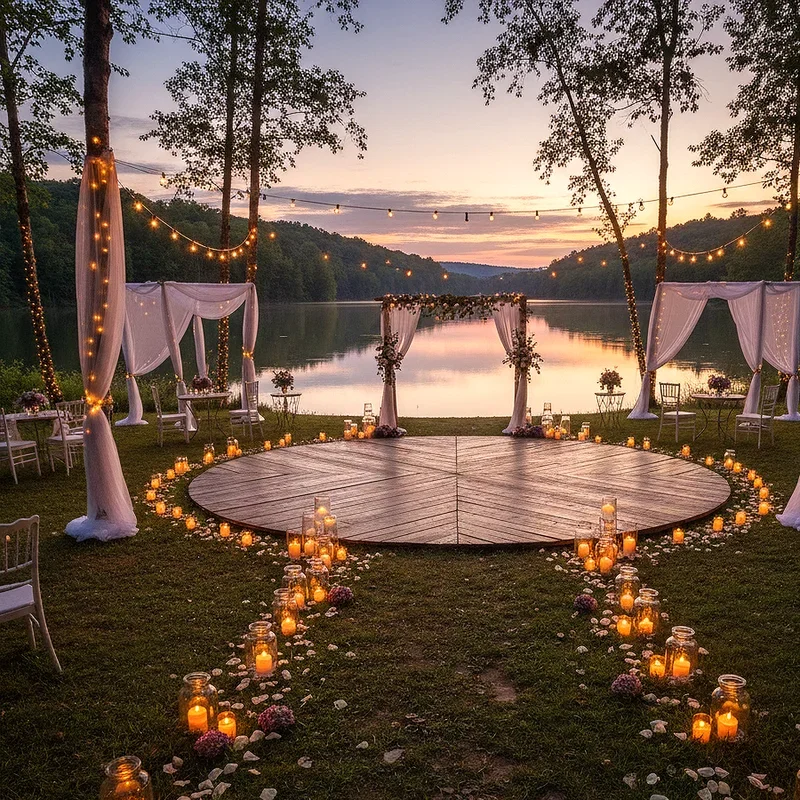 Pond Wedding Ideas