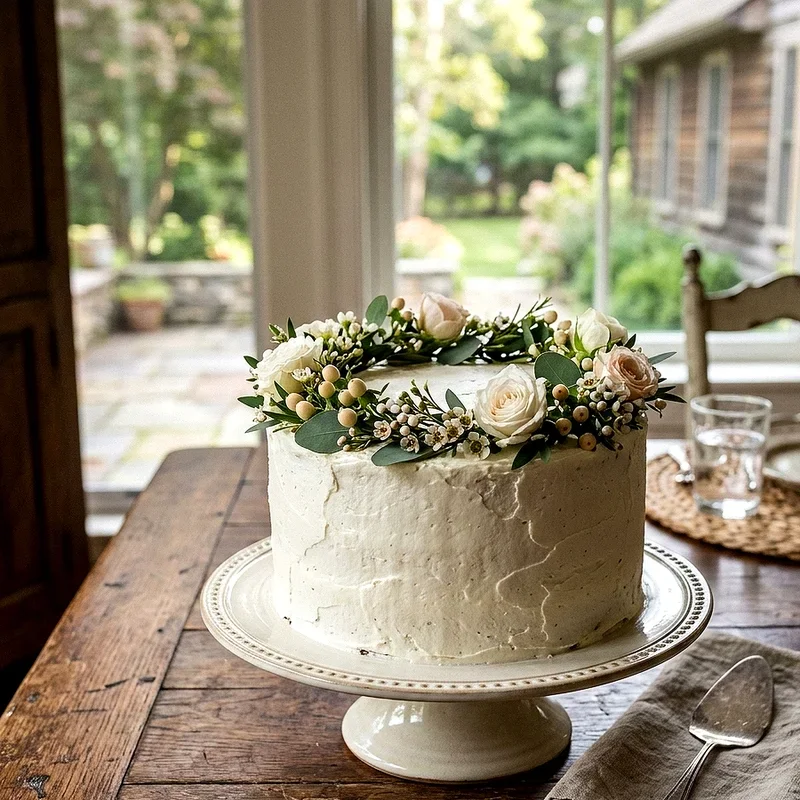 Simple Engagement Cake Ideas