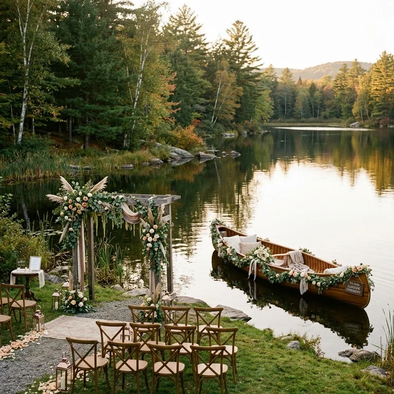 Small Lake Wedding Ideas