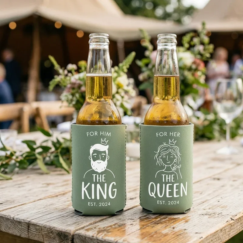 Funny Wedding Koozie Ideas