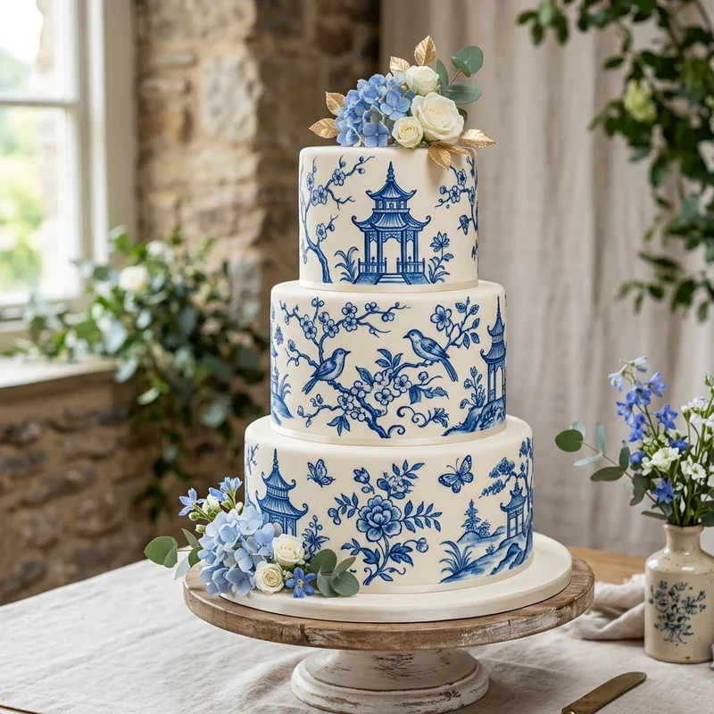 Blue Wedding Cake Ideas
