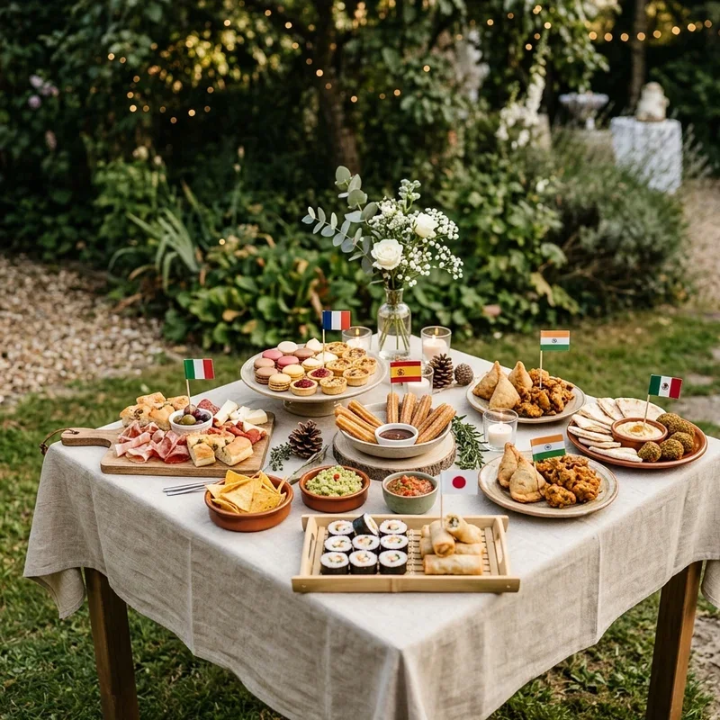 Wedding Snack Table Ideas