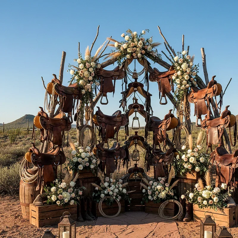 Western Wedding Arch Ideas