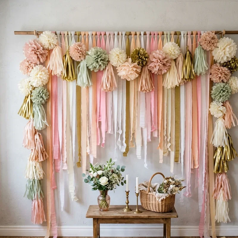 DIY Bridal Shower Backdrop Ideas