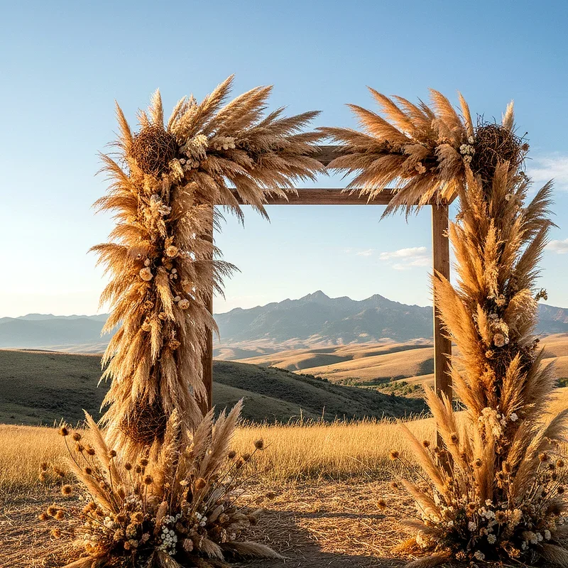 Western Wedding Arch Ideas