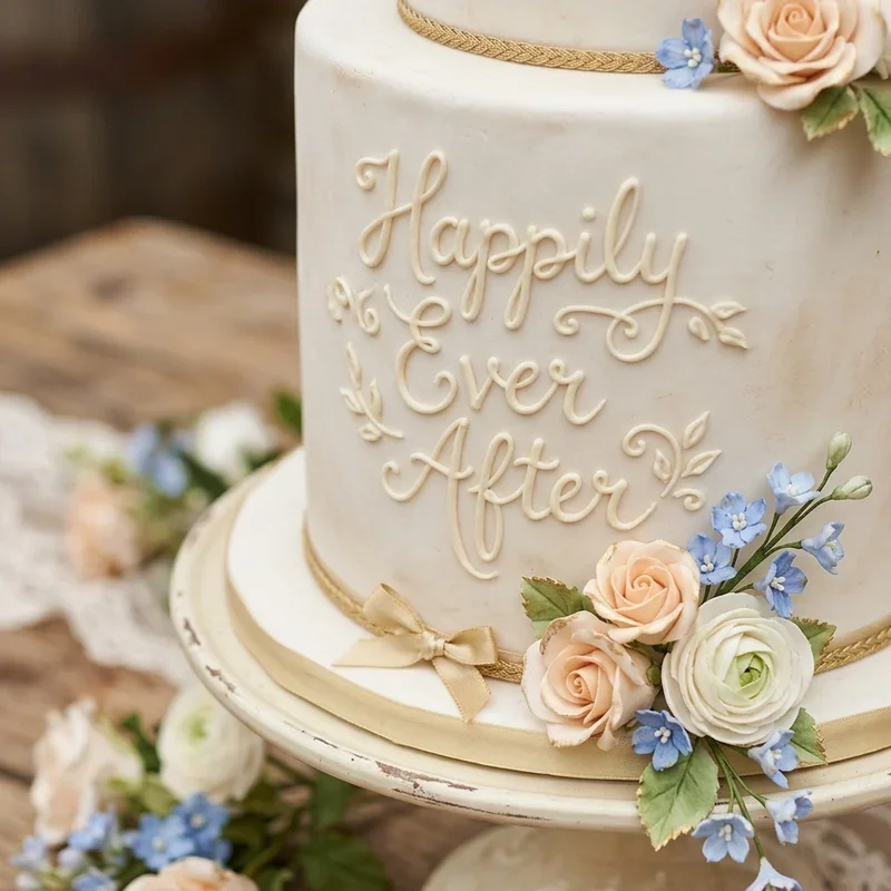Wedding Cake Writing Ideas