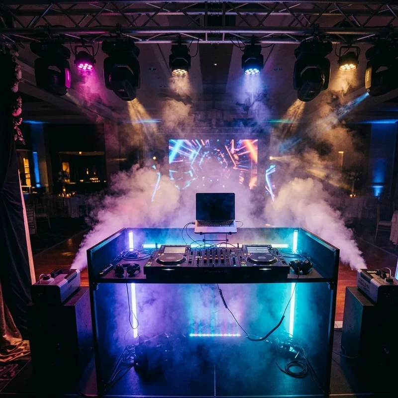 Wedding DJ Setup Ideas