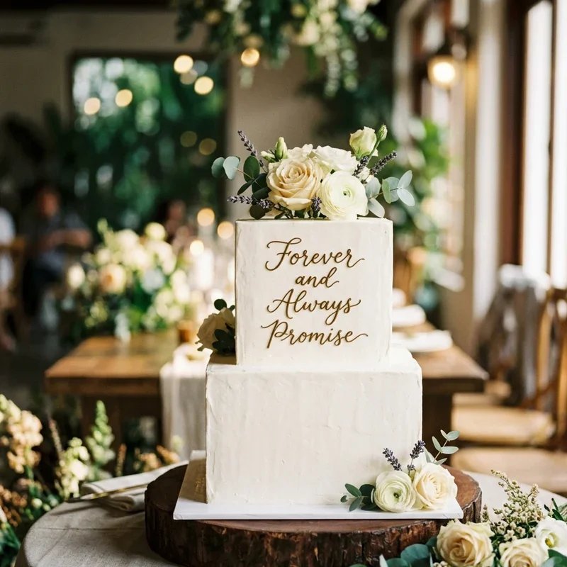 Wedding Cake Writing Ideas