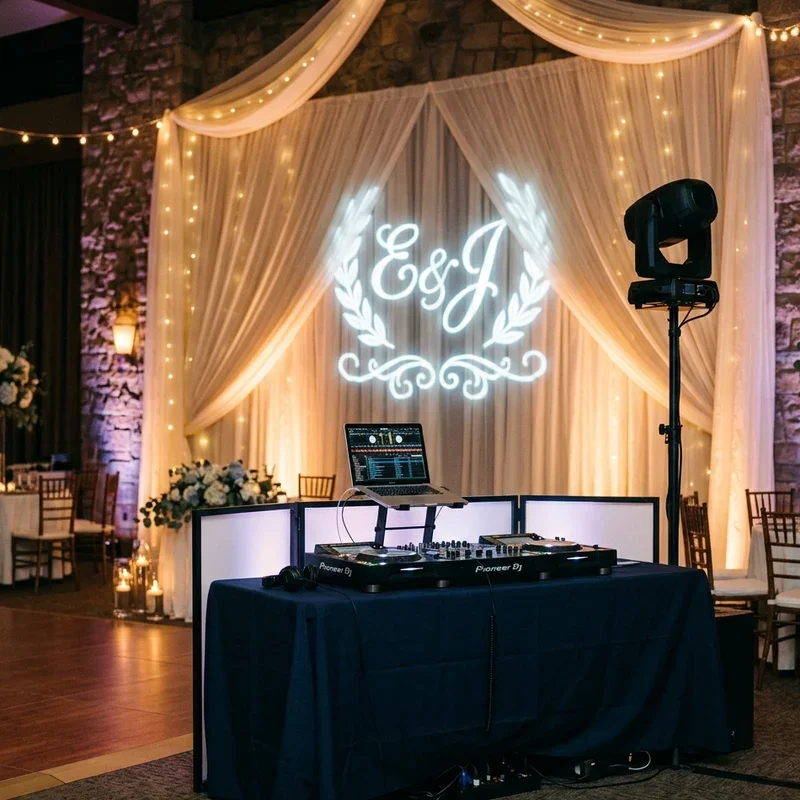 Wedding DJ Setup Ideas